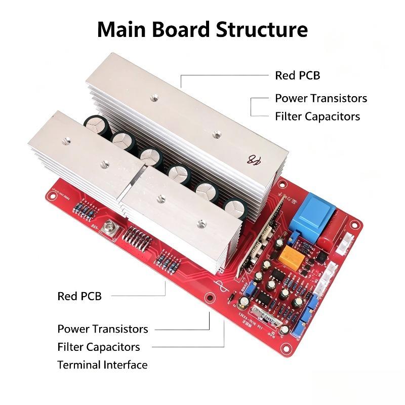 12-buis zuivere sinusomvormer  - Pure Sine Wave Inverter Board 24V 48V recensie en prijs