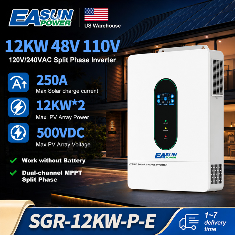 EASUN POWER 12KW Split-fase-om - Grid Tie Inverter Limiter 2000W recensie en prijs