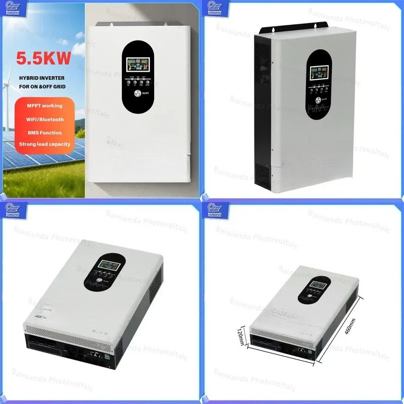 3kW 5,5kW Hybride Solar Invert - Hybrid Solar Inverter 5.5Kw Mppt 48V recensie en prijs