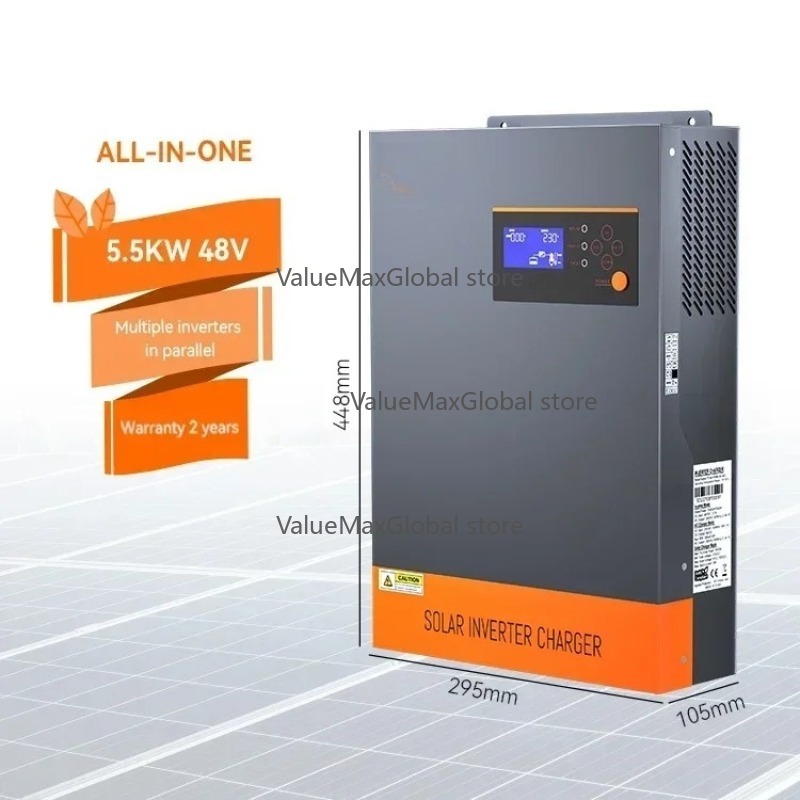 Fabrieksmodel 5,5 kW 5,5 kVA M - Hybrid Solar Inverter 5.5Kw Mppt 48V recensie en prijs