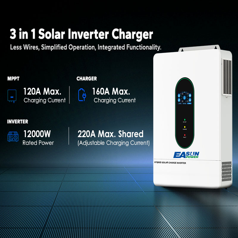 EASUN POWER US 12KW 12000W Spl - Grid Tie Inverter Limiter 2000W recensie en prijs