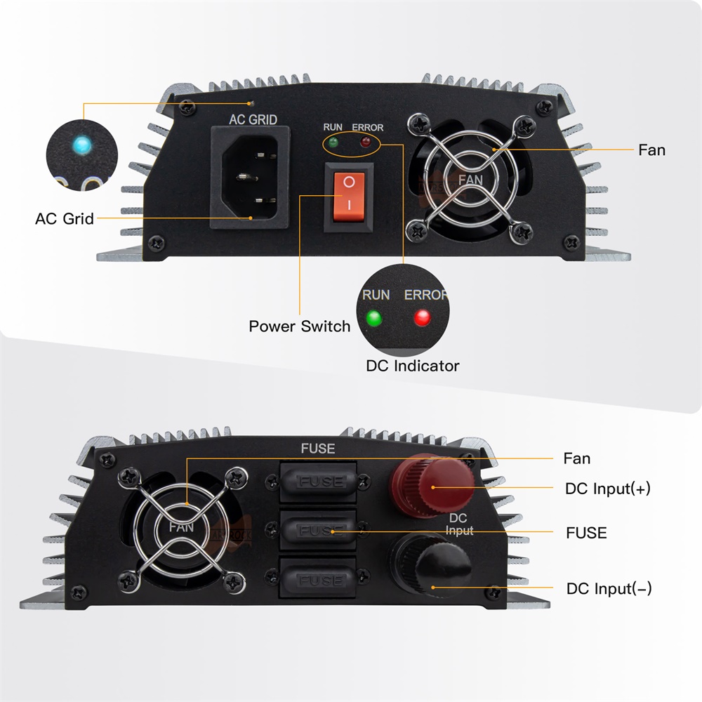 1400W Solar MPPT Micro-omvorme - Micro Inverter 1400W Solar Grid Tie recensie en prijs