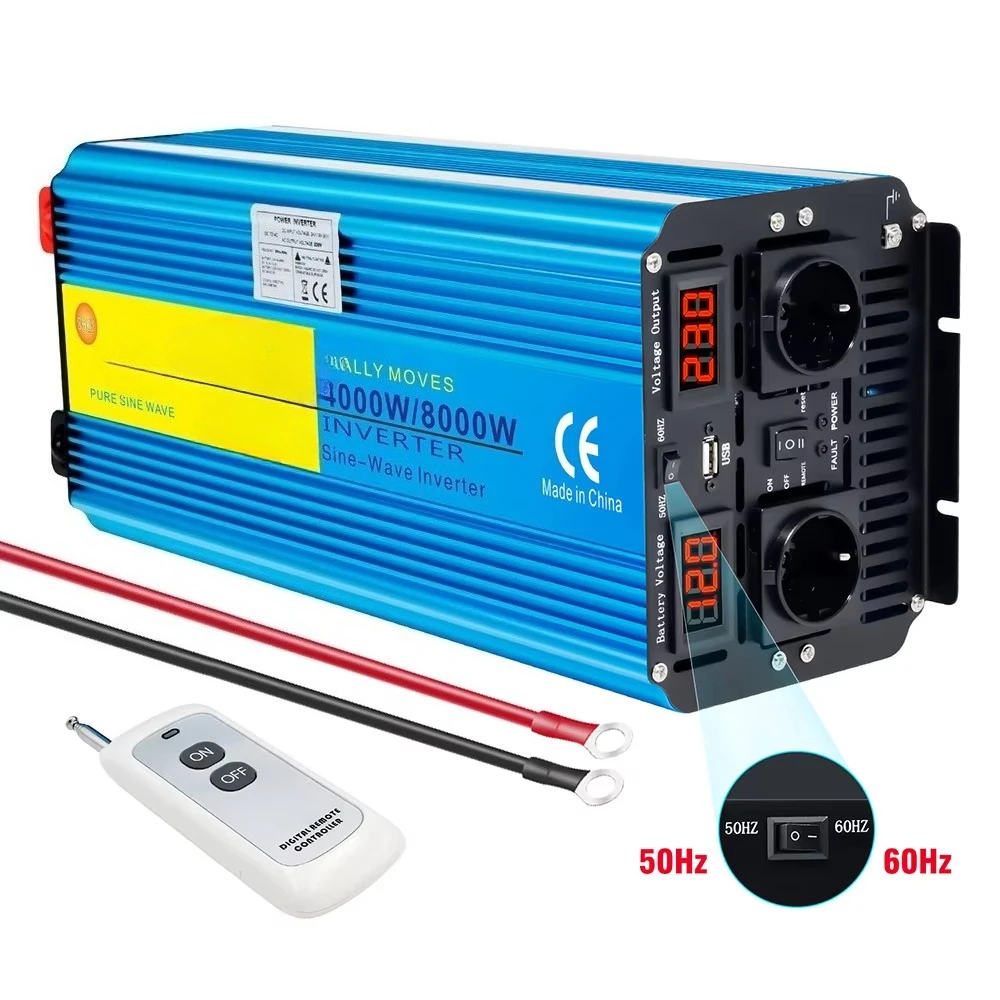 Zonne-energie zuivere sinusgol - Off Grid Solar Inverter 48V 6000W recensie en prijs